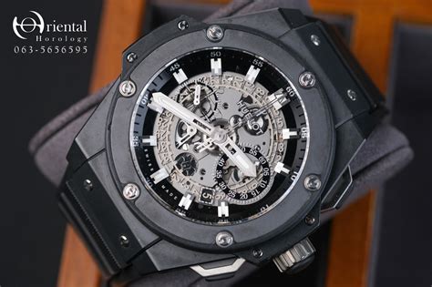 hublot king power unico black